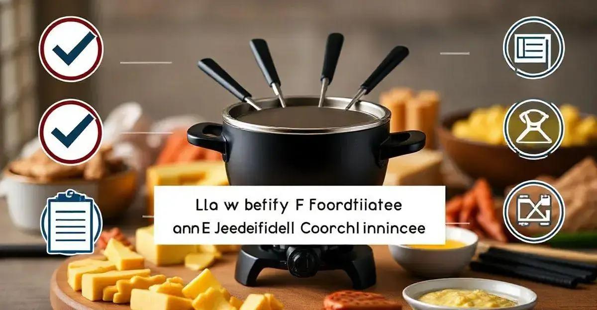 Normas e Regulamentos para Fondue