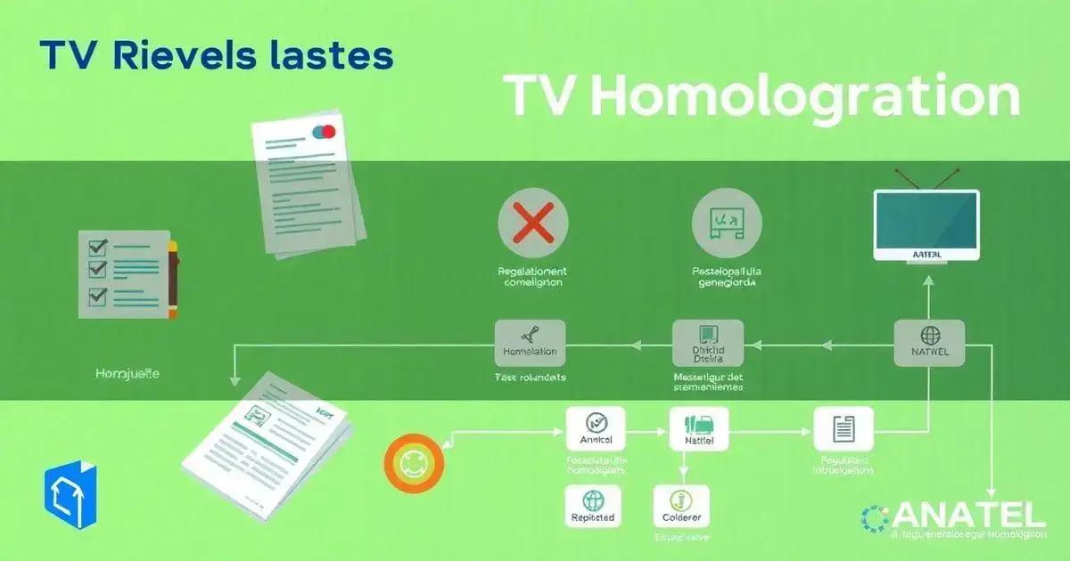 Passo a Passo para Homologação de Aparelhos de TV pela ANATEL