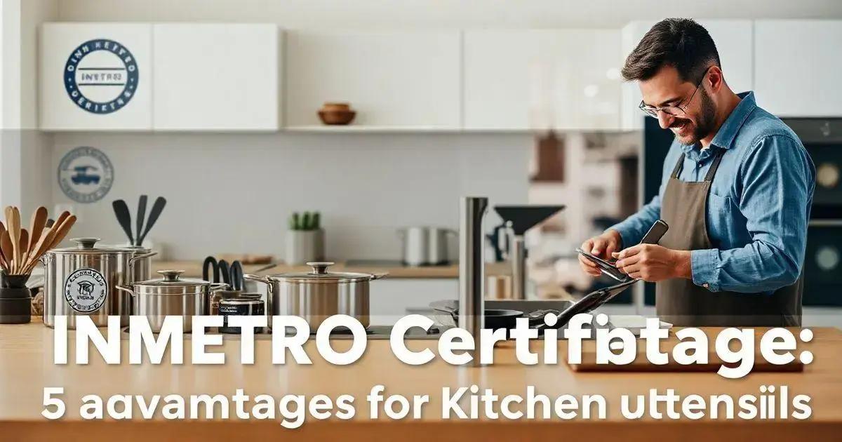 Por que utensílios de cozinha precisam de certificação?