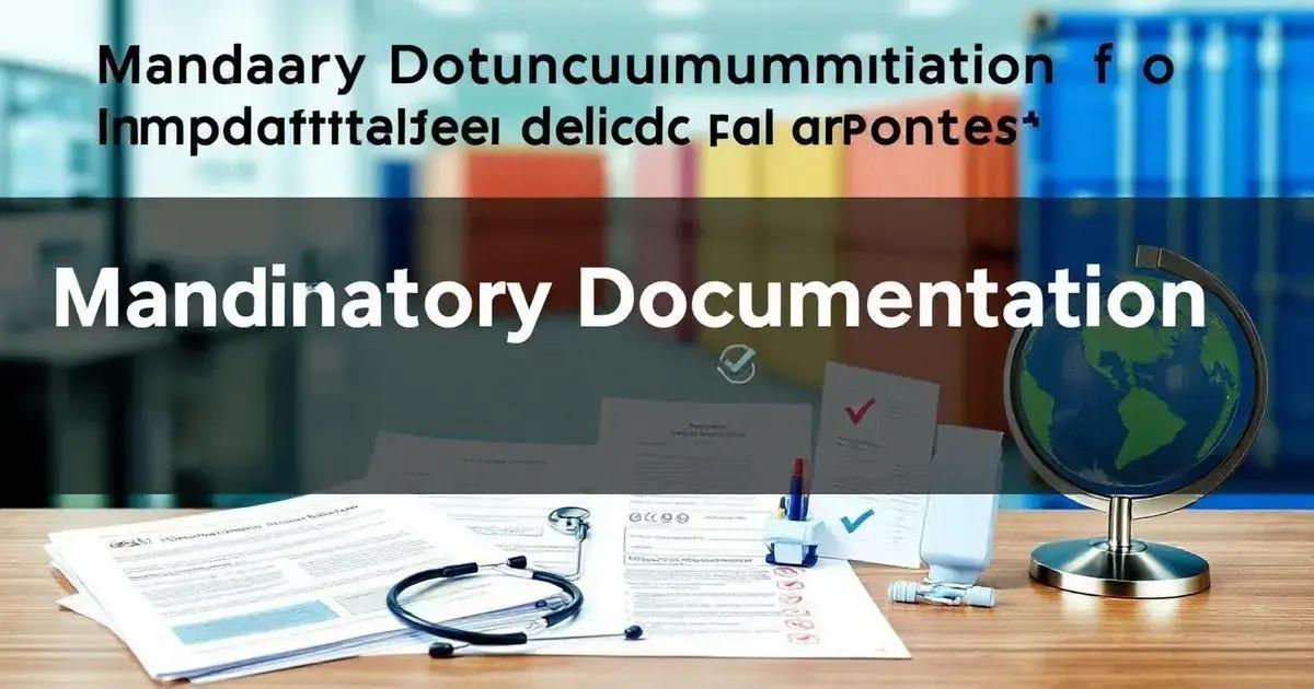 Principais Documentos Necessários