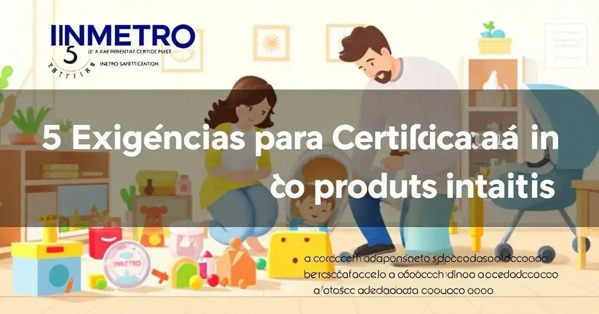 Principais Exigências para Produtos Infantis