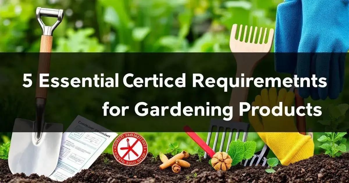 Principais Normas para Produtos de Jardinagem