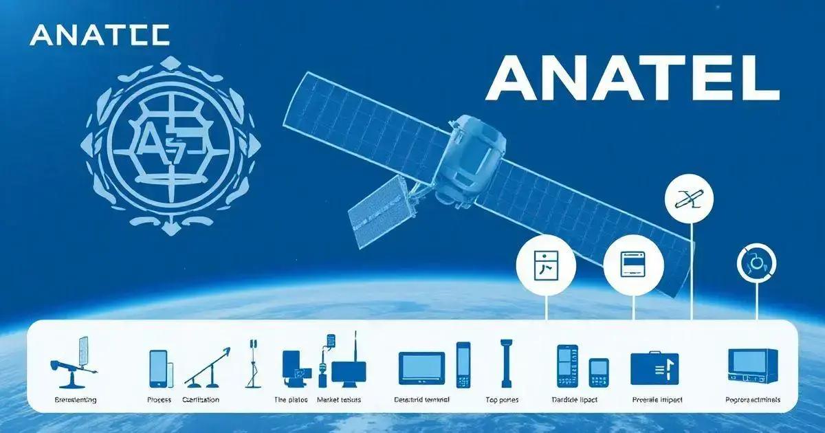 Processo de certificação de dispositivos via satélite