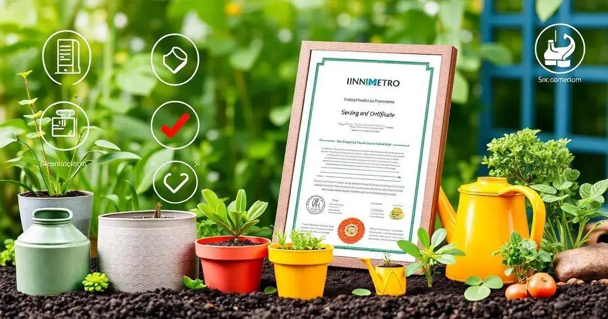 Processo de Certificação de Produtos de Jardinagem