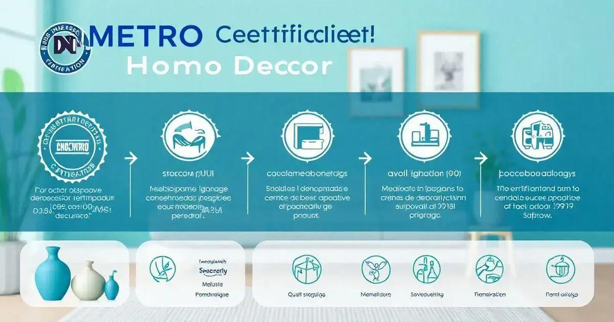 Processo de Certificação para Artigos Decorativos