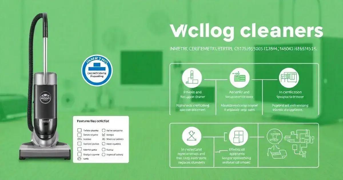 Processo de Certificação para Aspiradores de Pó