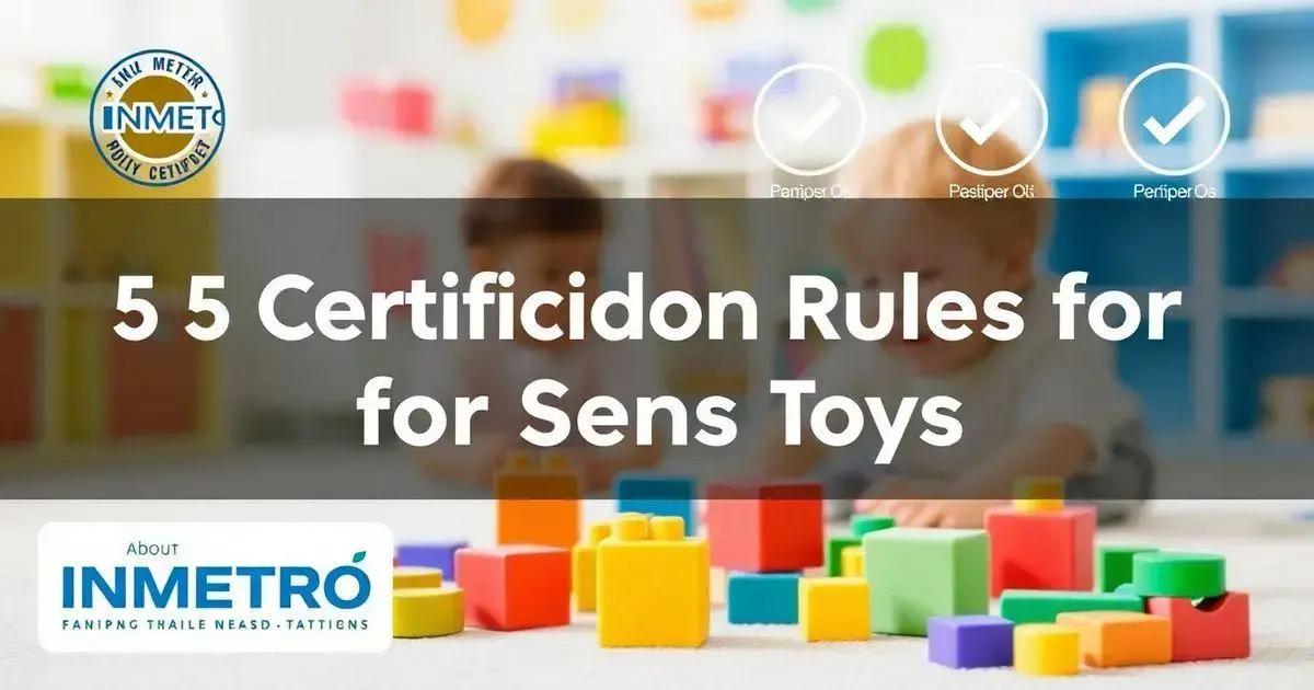 Processo de Certificação para Brinquedos Sensoriais