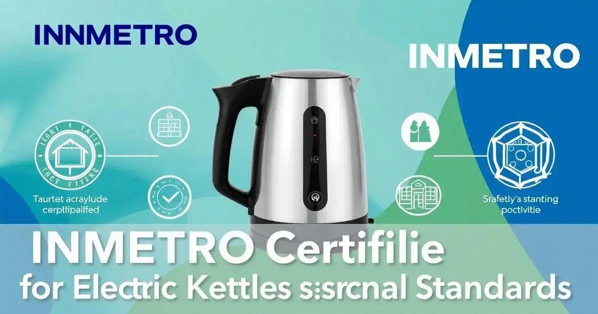 Processo de Certificação para Chaleiras Elétricas