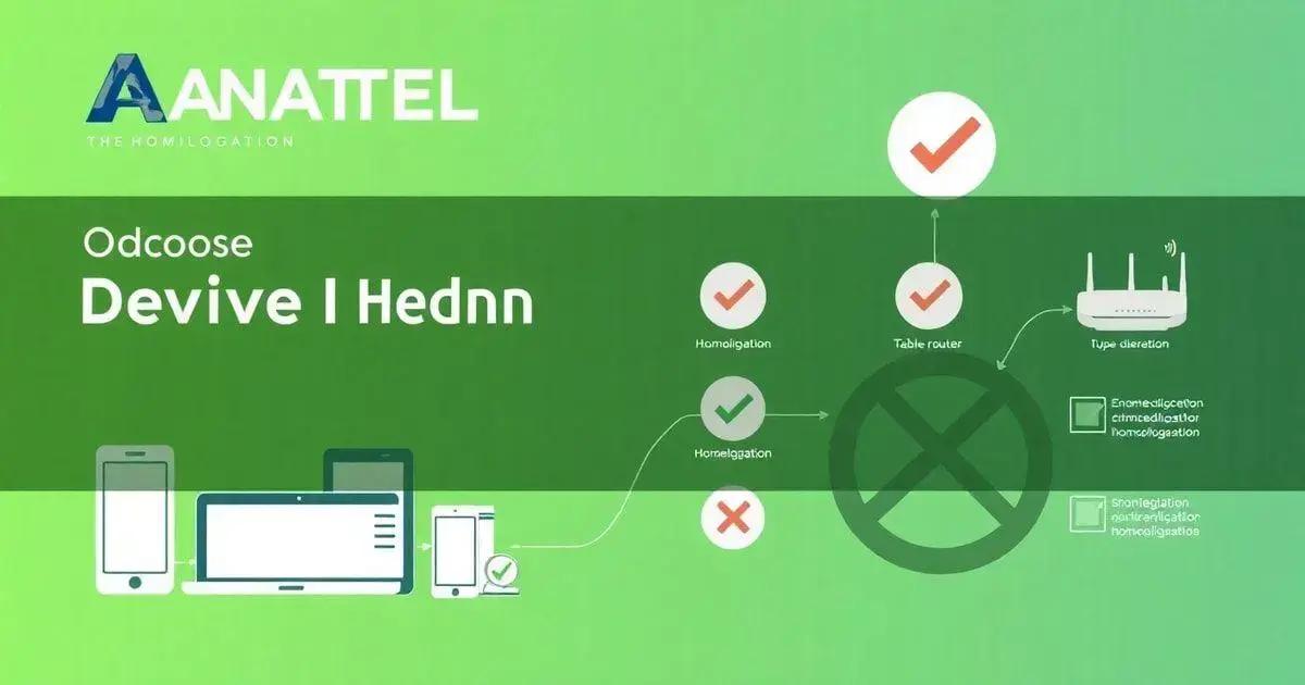 Processo de homologação de dispositivos