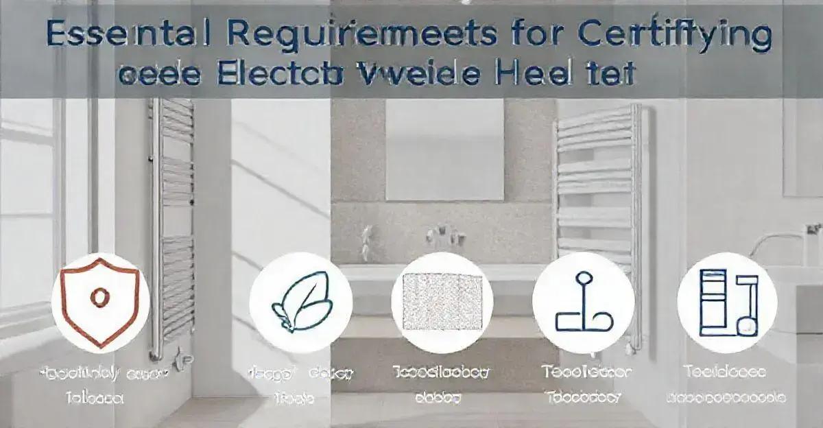 Requisitos Essenciais para Certificar Aquecedores de Toalhas Elétricos