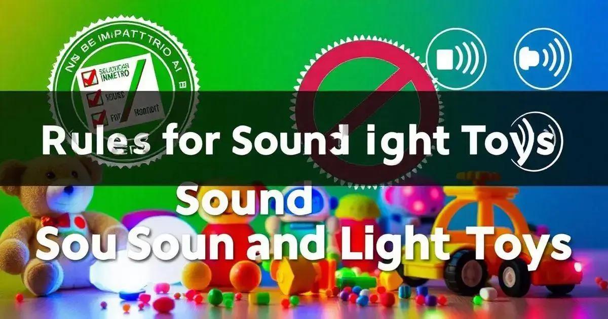 Requisitos para Brinquedos Sonoros