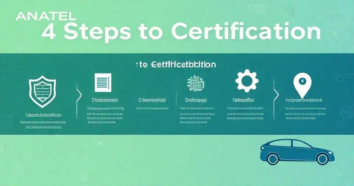 Sobre ANATEL: 4 Passos para Certificação de Dispositivos de Localização