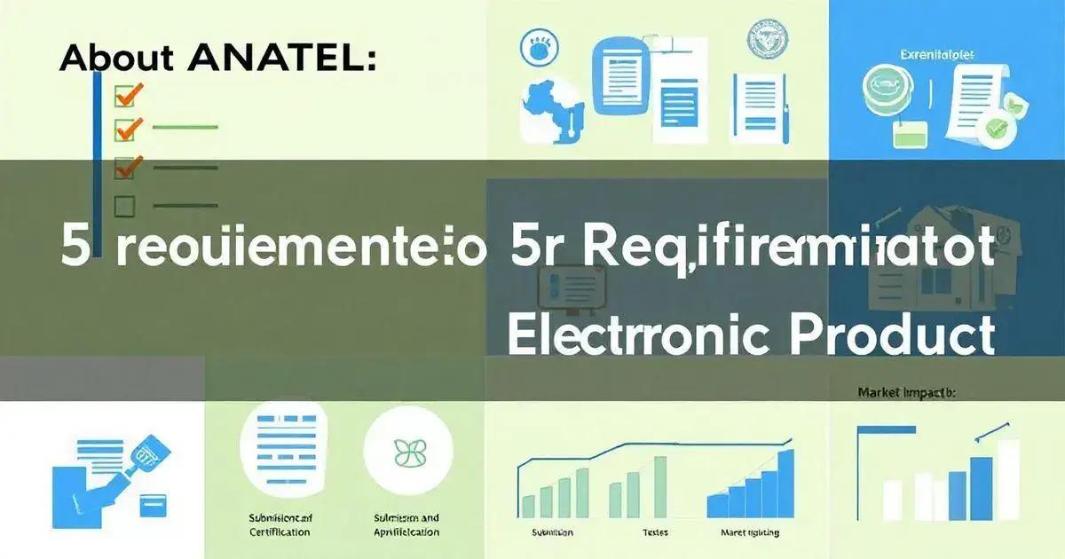 Sobre ANATEL: 5 Exigências para Homologação de Produtos Eletrônicos
