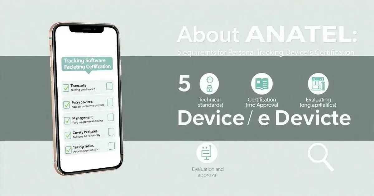 Sobre ANATEL: 5 Exigências para Homologação de Rastreamento