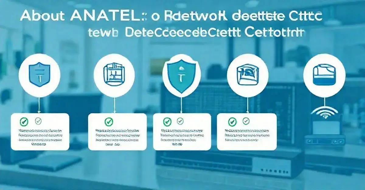 Sobre ANATEL: 5 Passos para Certificação de Dispositivos de Rede