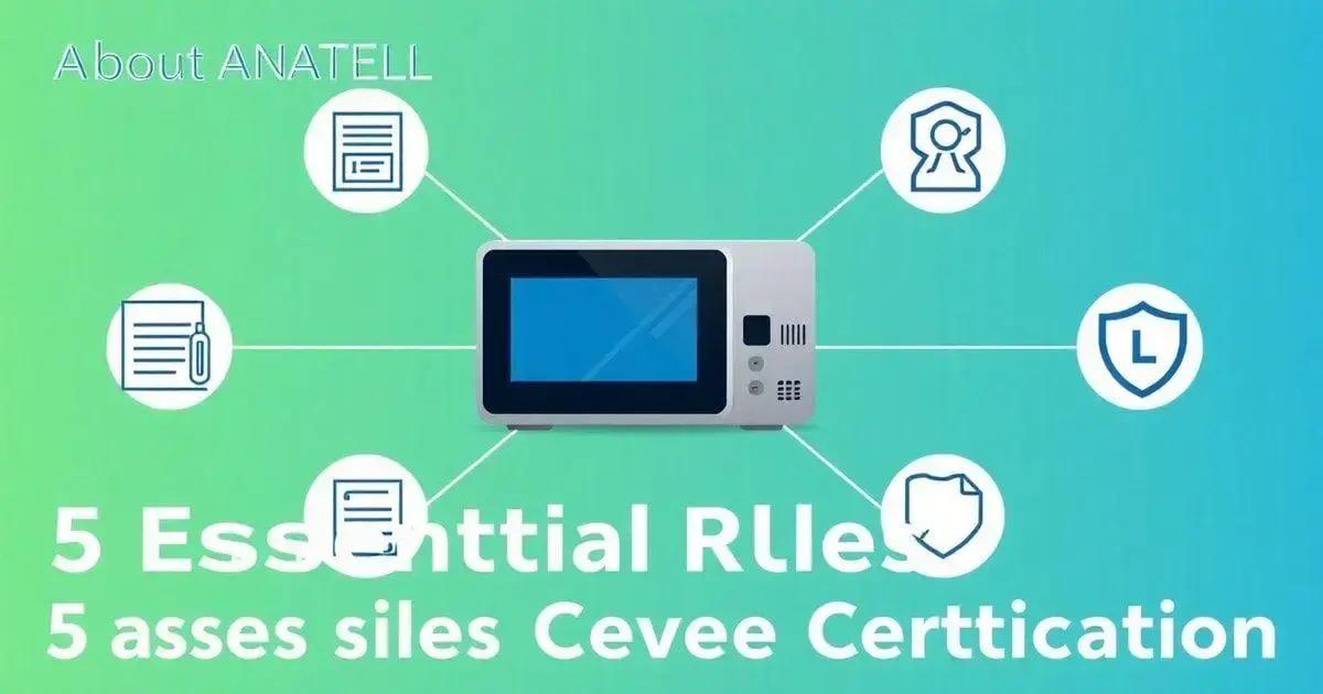 Sobre ANATEL: 5 Regras Essenciais para Certificação de Dispositivos
