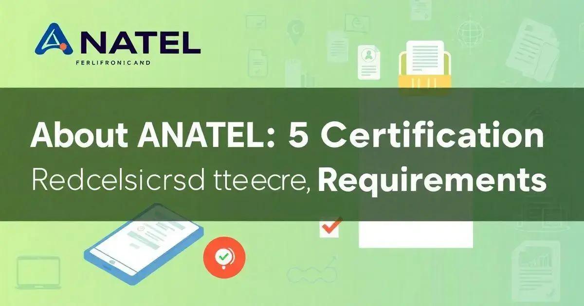 Sobre ANATEL: 5 Requisitos de Certificação para NFC