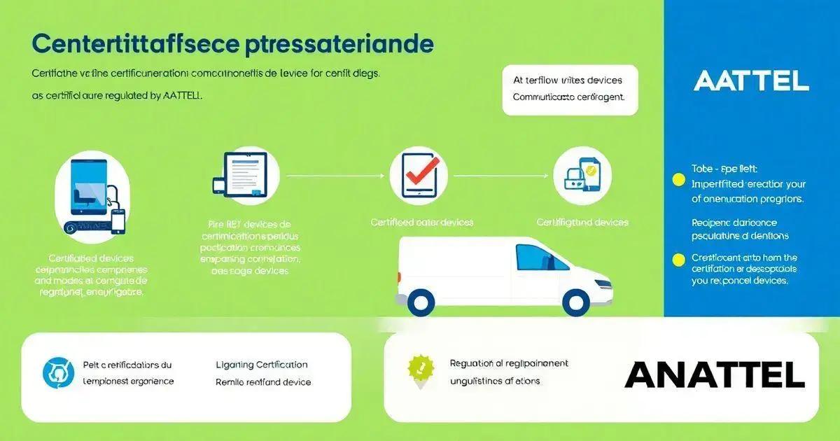 Sobre ANATEL: Certificação de Dispositivos de Comunicação para Frotas