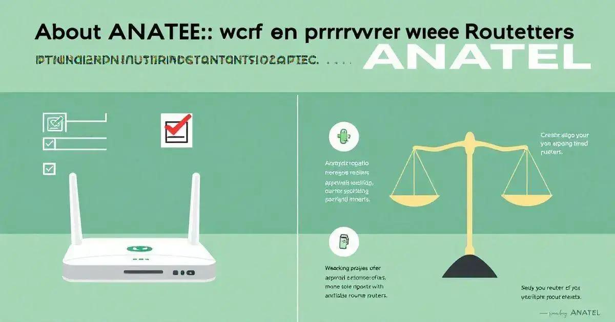 Sobre ANATEL: Normas de Homologação para Roteadores Domésticos