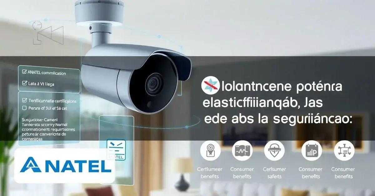 Sobre ANATEL: Normas para Certificação de Câmeras de Segurança