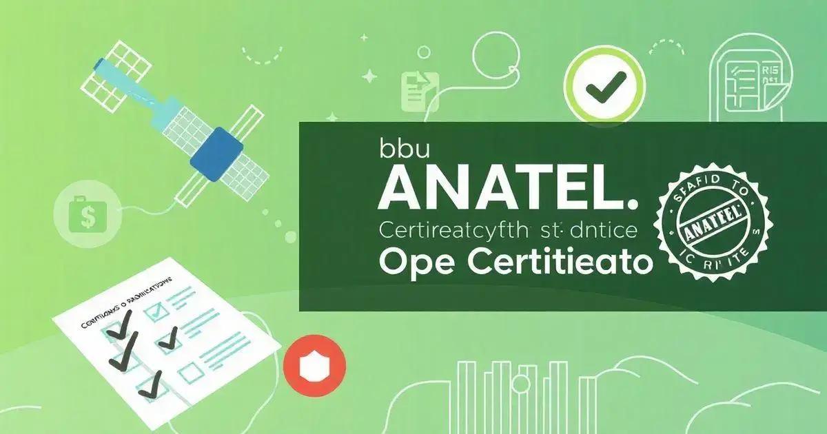 Sobre ANATEL: Normas para Certificação de Dispositivos GPS