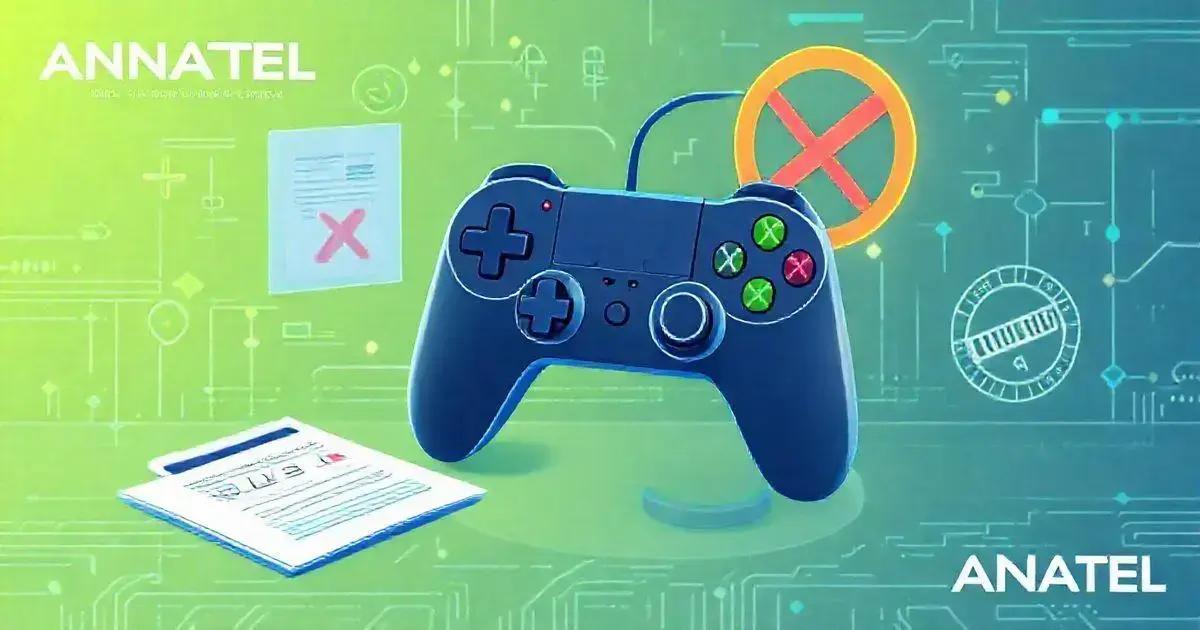 Sobre ANATEL: Normas para Homologação de Controles de Videogame