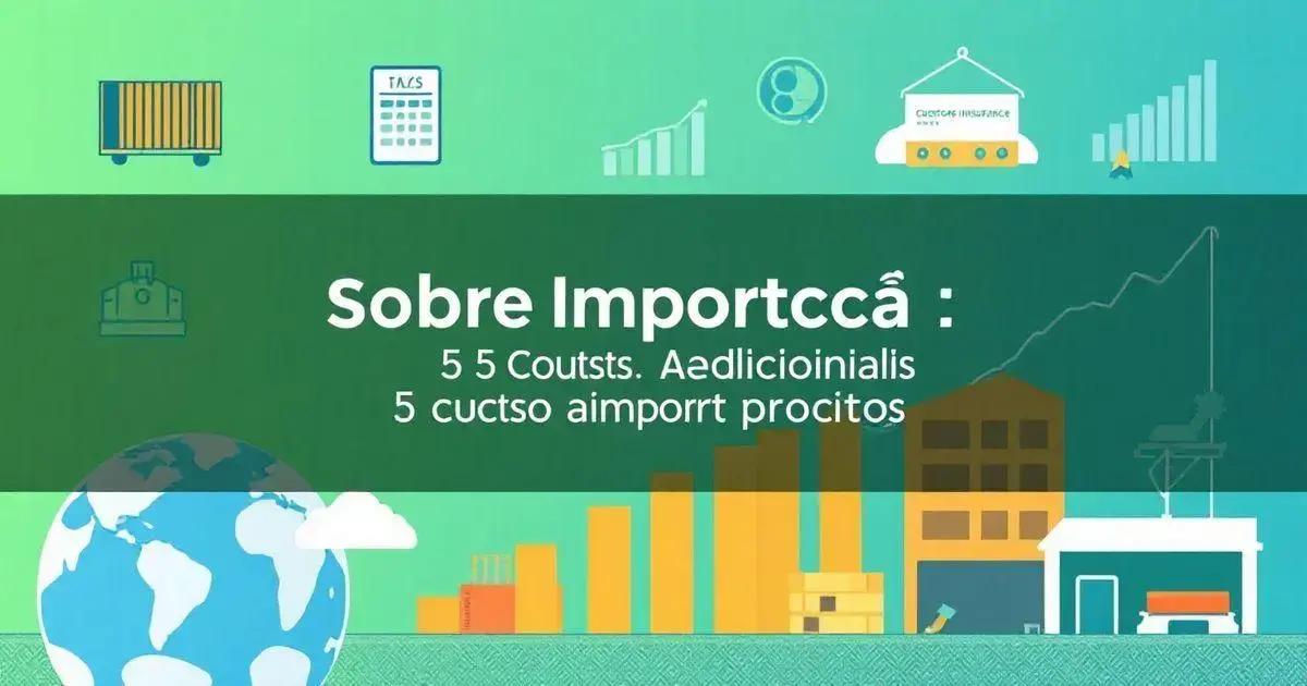 Sobre Importação: 5 Custos Adicionais ao Importar Produtos