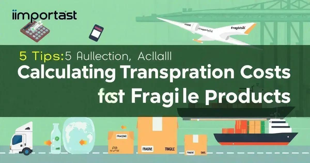 Sobre Importação: 5 Dicas para Calcular Custos de Transporte