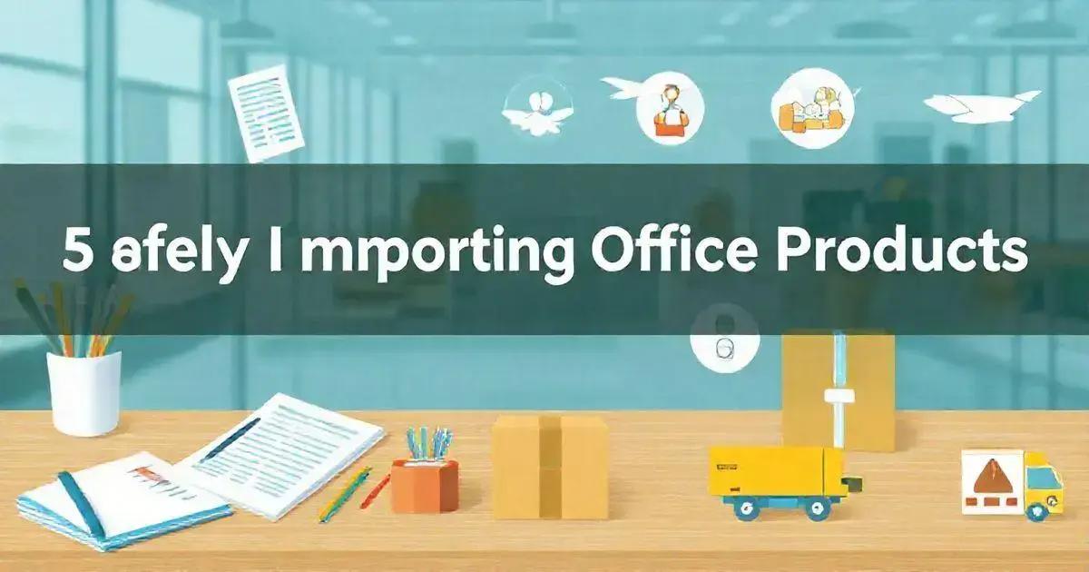 Sobre Importação: 5 Dicas para Importar Produtos de Escritório com Segurança