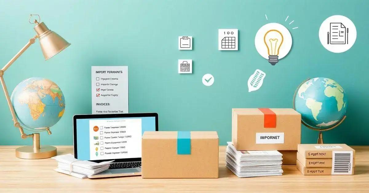 Sobre Importação: Guia Completo de Documentação para Produtos de Decoração