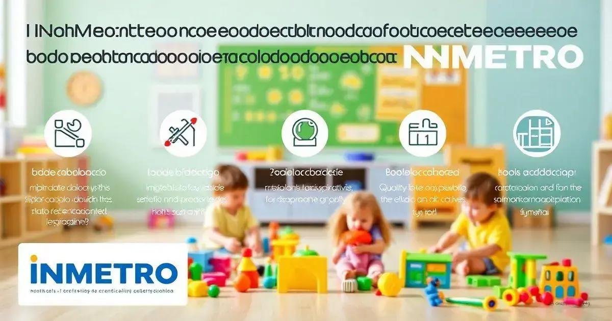 Sobre INMETRO: 5 Exigências para Certificação de Brinquedos Educativos