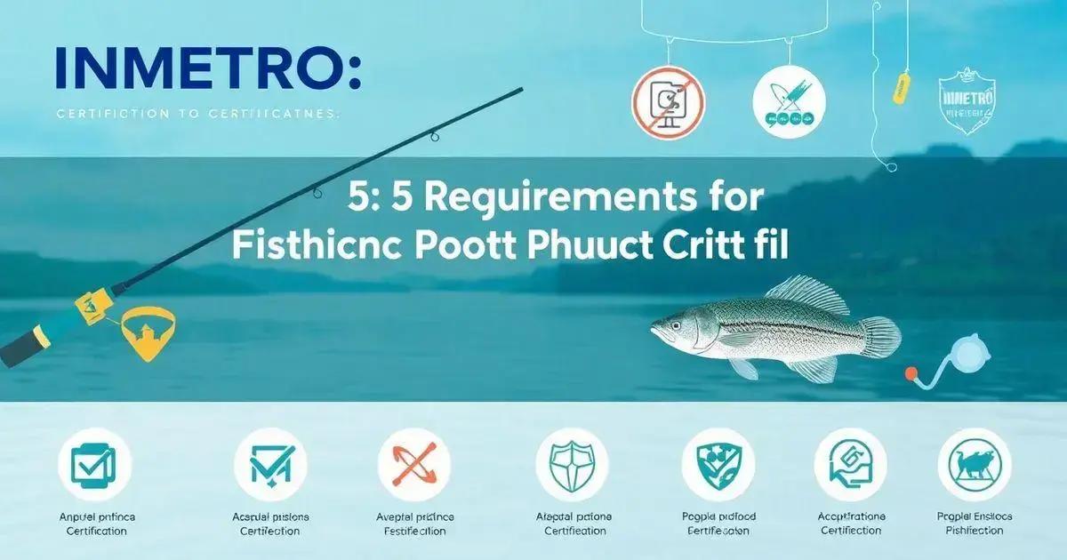 Sobre INMETRO: 5 Exigências para Certificação de Produtos de Pesca