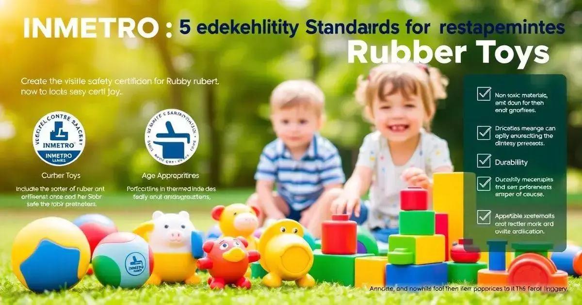 Sobre INMETRO: 5 Normas Essenciais de Segurança para Brinquedos de Borracha