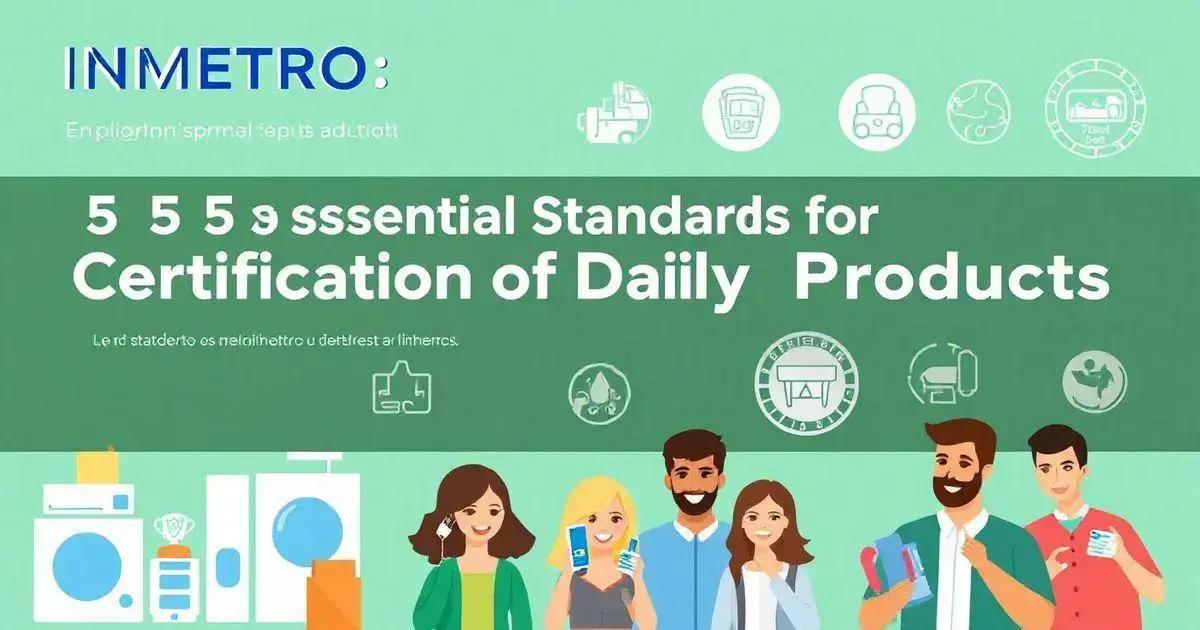 Sobre INMETRO: 5 Normas Essenciais para Certificação de Produtos Diários