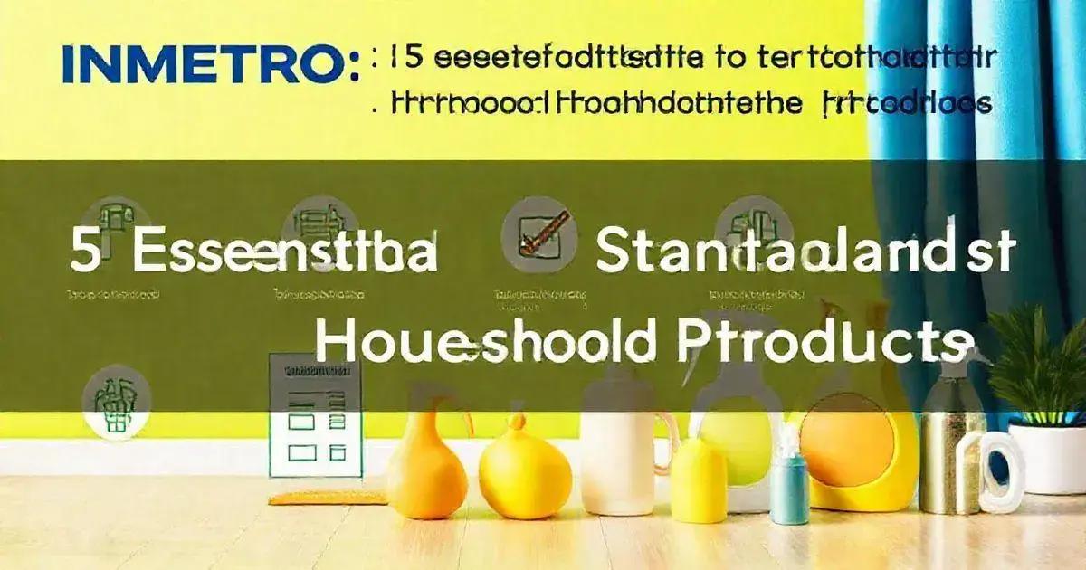 Sobre INMETRO: 5 Normas Essenciais para Certificação de Produtos Domésticos