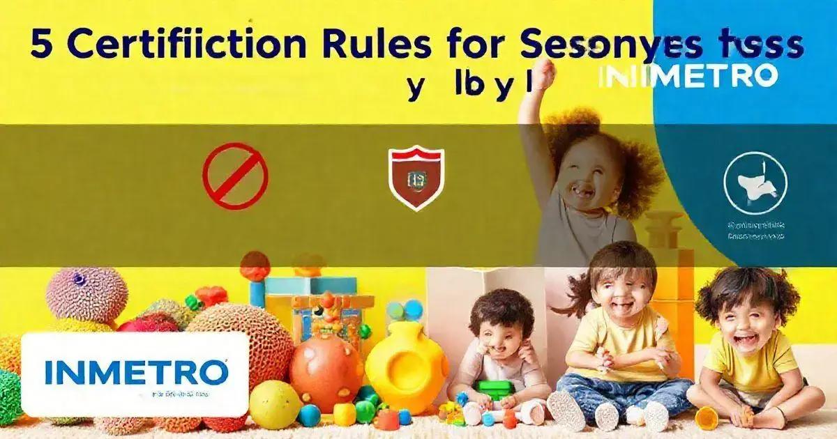 Sobre INMETRO: 5 Regras de Certificação para Brinquedos Sensoriais