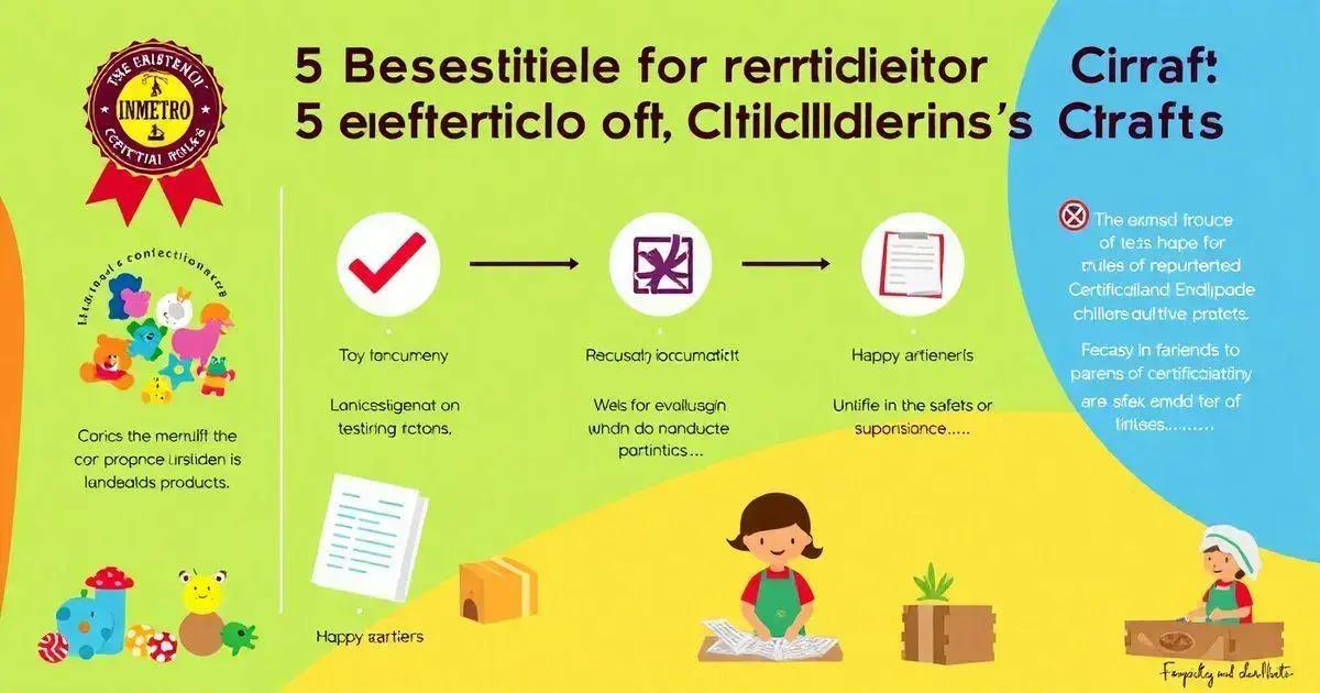 Sobre INMETRO: 5 Regras Essenciais para Certificação de Artesanato Infantil