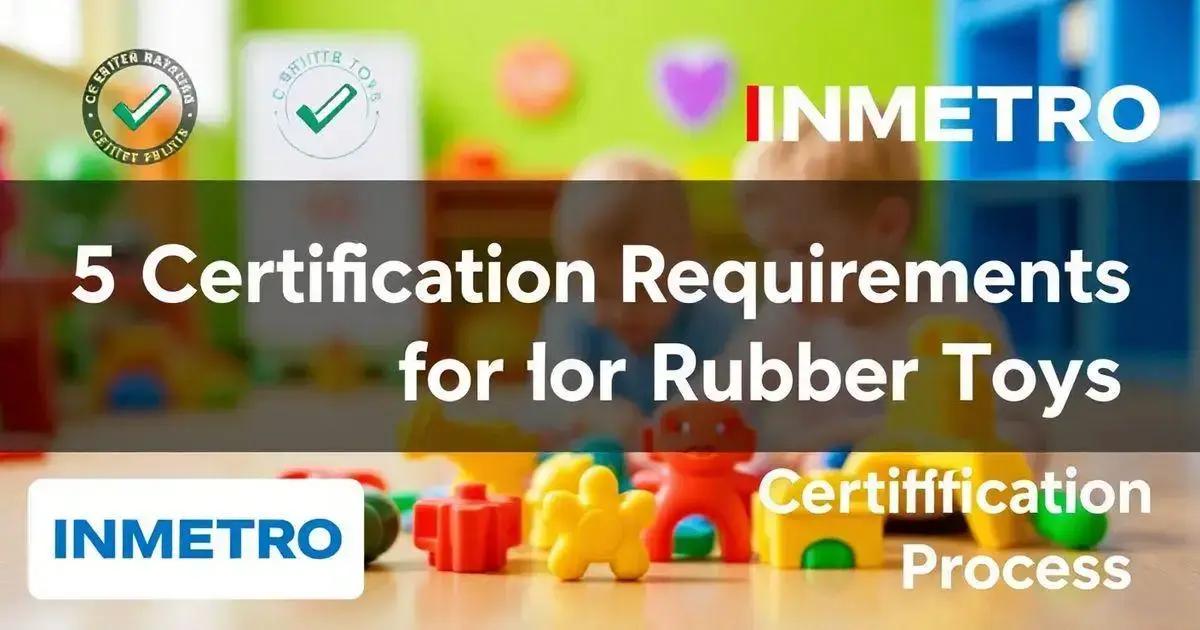Sobre INMETRO: 5 Requisitos de Certificação para Brinquedos de Borracha