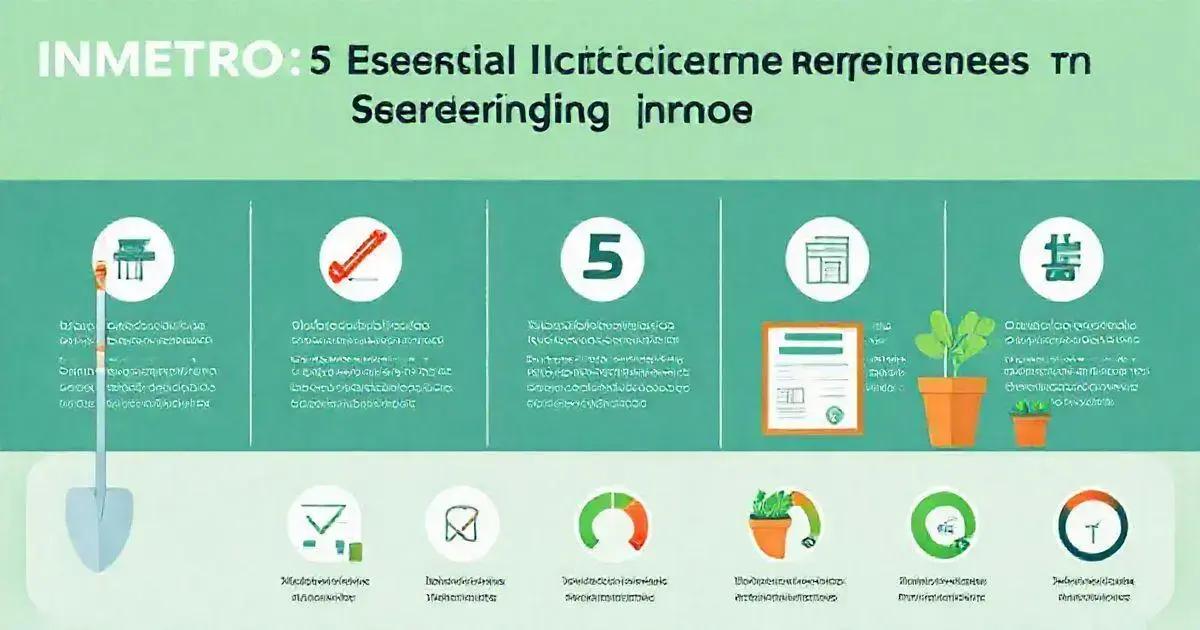 Sobre INMETRO: 5 Requisitos Essenciais para Produtos de Jardinagem