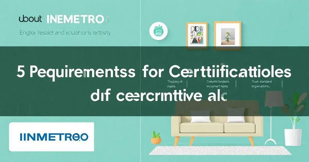 Sobre INMETRO: 5 Requisitos para Certificação de Artigos Decorativos