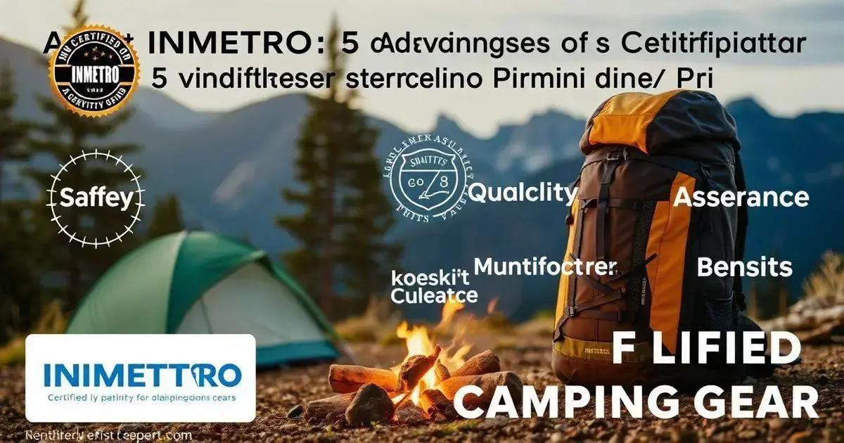 Sobre INMETRO: 5 Vantagens da Certificação para Produtos de Camping