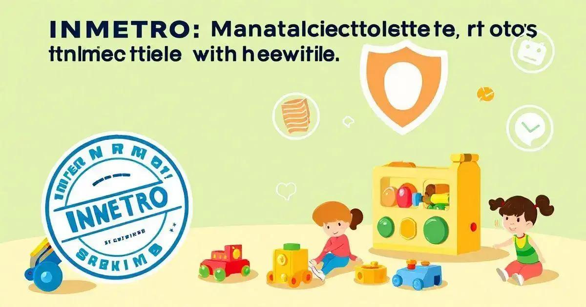 Sobre INMETRO: Certificação Obrigatória para Brinquedos com Peças Móveis