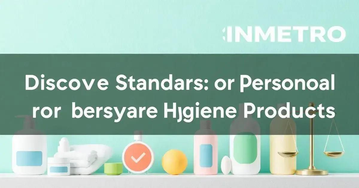 Sobre INMETRO: Conheça Normas para Produtos de Higiene Pessoal