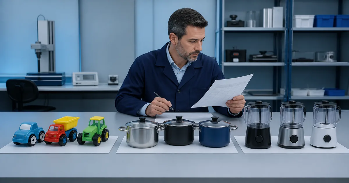 Modelos de produtos organizados para análise de formação de família INMETRO